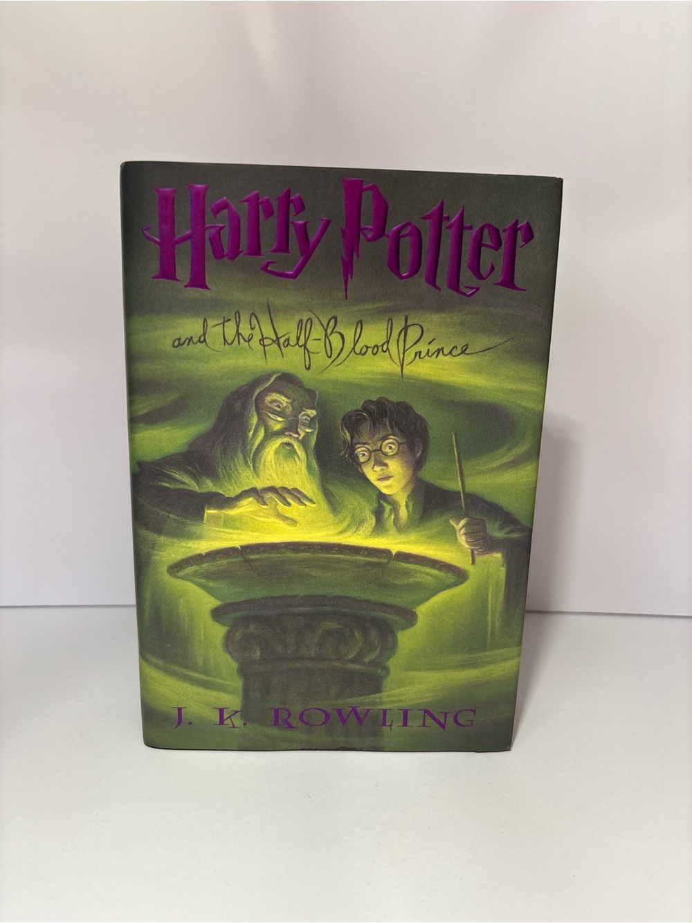 Harry Potter and the Half-Blood Prince Hardcover - Green Cover